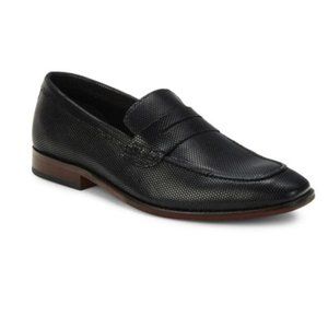 STEVE MADDEN Anker Leather Penny Loafers